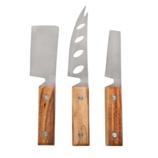 Cheese Knives, Rustic (set3)