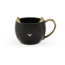 Mug - Cat, Black Image